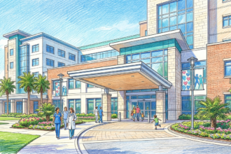 Children's Healthcare of Atlanta medical campus entrance