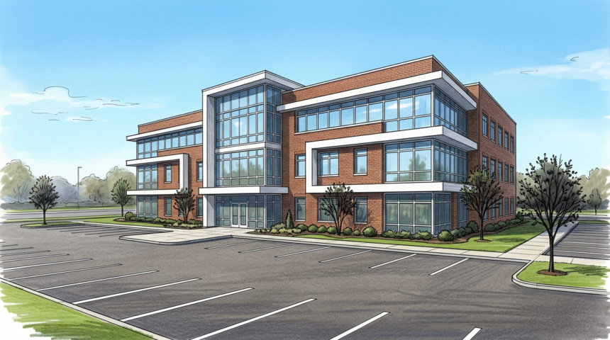 Medical billing firm MCBS office building in Augusta, Georgia