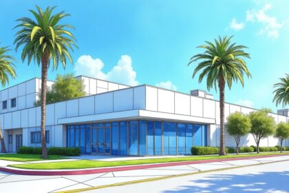 Upscale Beverly Hills medical office building exterior