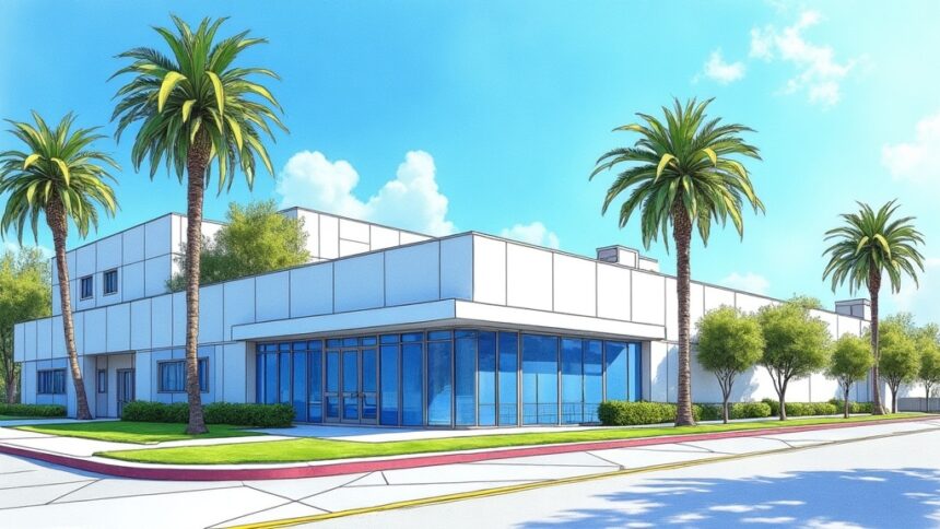 Upscale Beverly Hills medical office building exterior