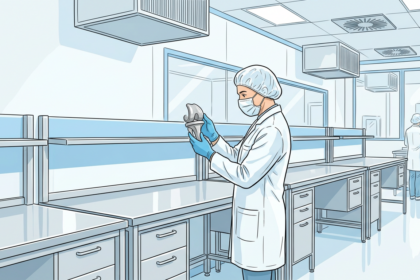 Orthopedic implant cleanroom technician