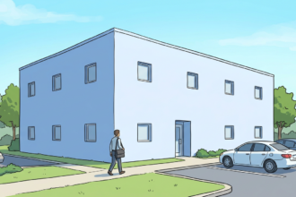 County behavioral health office building in Pennsylvania