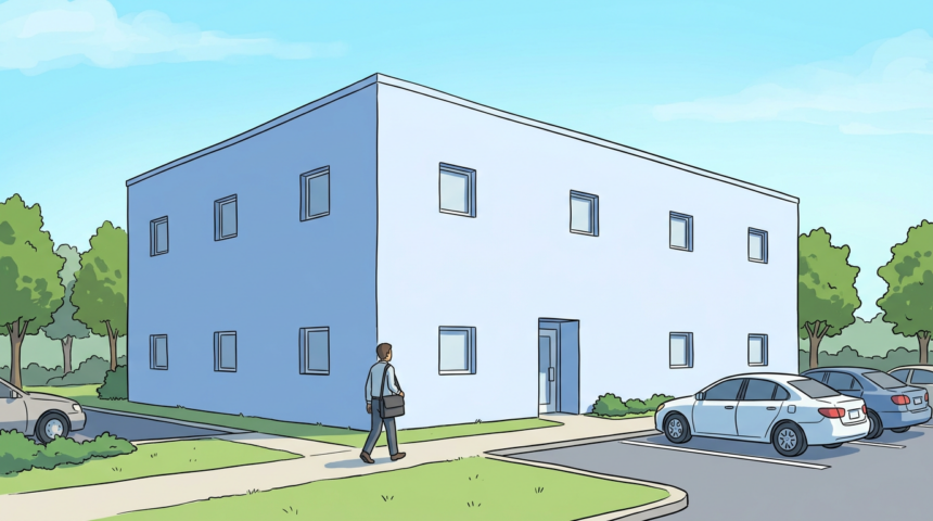 County behavioral health office building in Pennsylvania